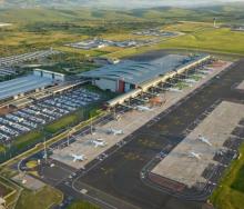 An aerial view of King Shaka International Airport