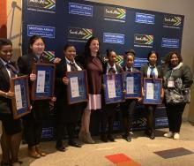 UJ’s School of Hospitality and Tourism third-year students at the IMEX Future Leaders Forum 2020.