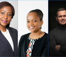 Acting CEO of TKZN, Phindile Makwakwa (right), GM of Marketing at TZKN, Thulisile Galelekile (centre), Founder and CEO at VResorts, Vladimir Varnavskii