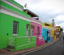 Colourful houses in the Bo-Kaap can be seen on virtual tours